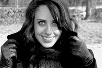 Rebecca In Black And White